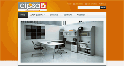 Desktop Screenshot of cipsamuebles.com